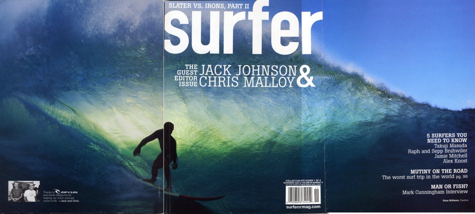 Surfer Magazine Cover